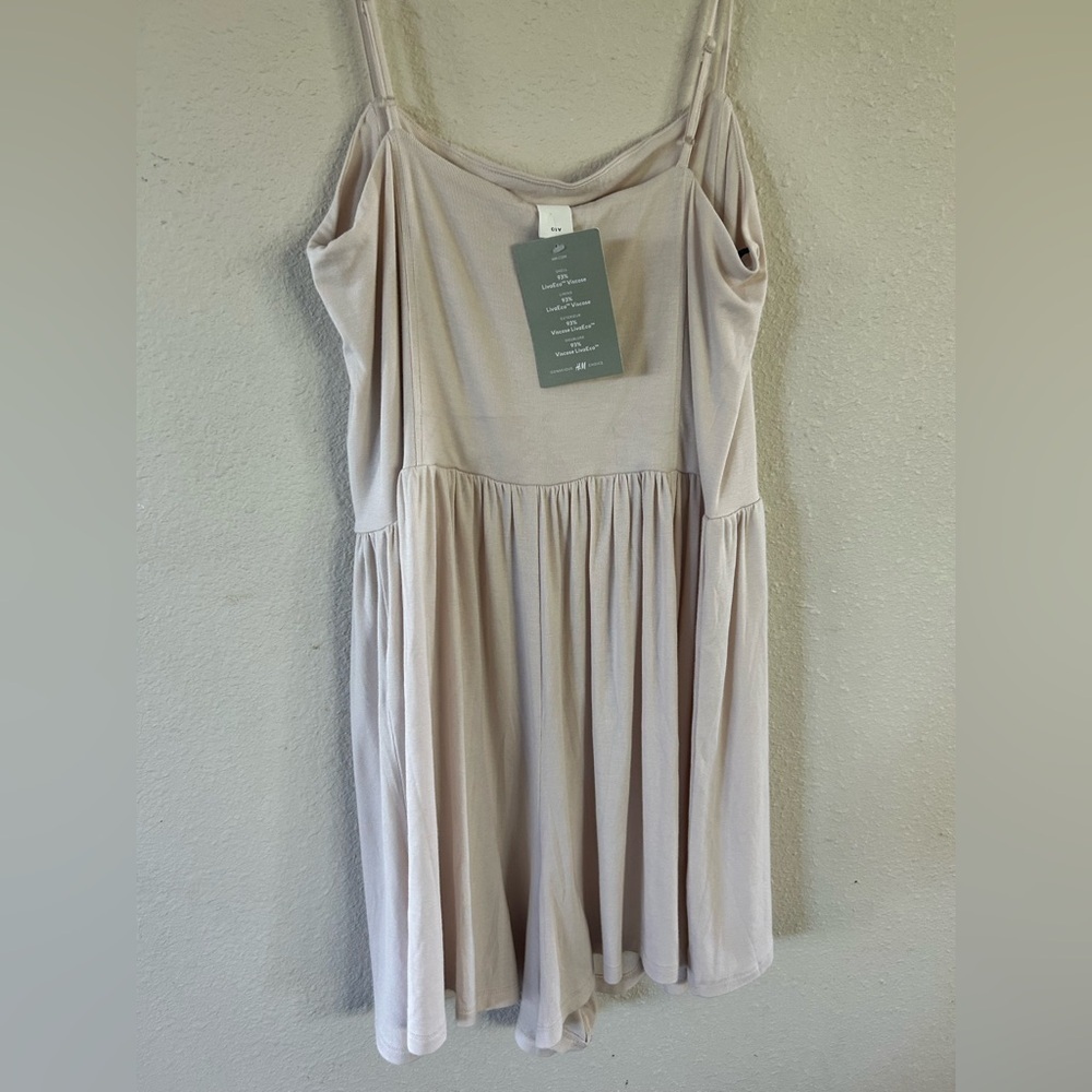 H&M jersey romper cream size M NWT - Picture 6 of 6
